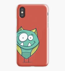 Zigouille, le monstre sympathique iPhone Case/Skin