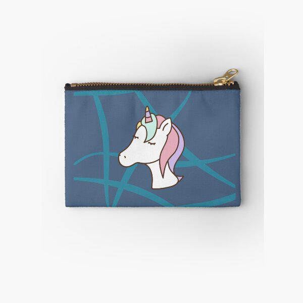 Item preview, Cute Unicorn- Blue Edition designed and sold by Megan-Alice.