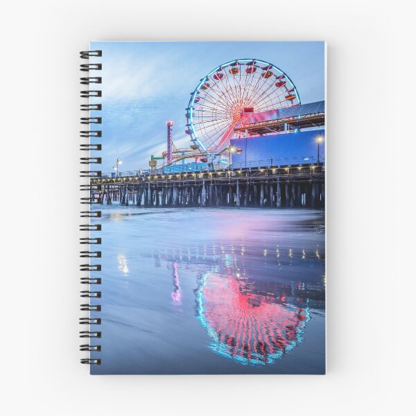 Item preview, Santa Monica Pier Sunset Los Angeles California designed and sold by LandscapeArtCP.