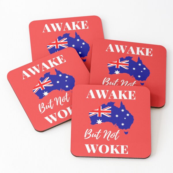 Item preview, Australia Awake But Not Woke, Anti Woke Culture, Awake Not Woke  designed and sold by elvisg03.