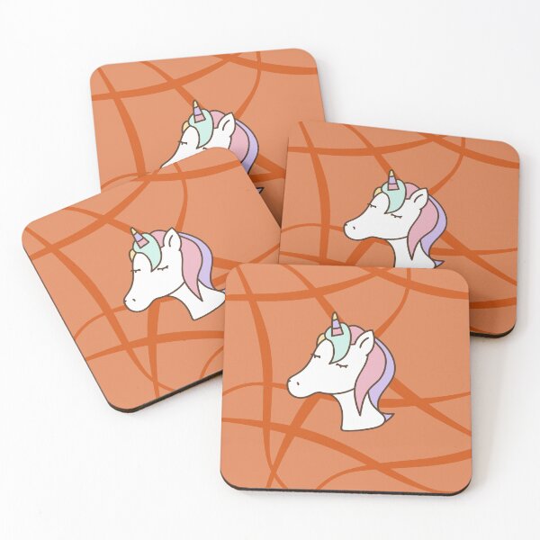 Item preview, Cute Unicorn- Orange Edition designed and sold by Megan-Alice.