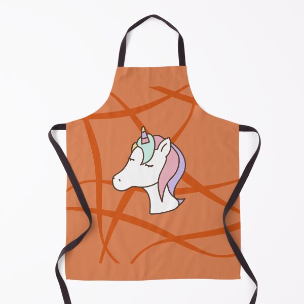 Item preview, Cute Unicorn- Orange Edition designed and sold by Megan-Alice.