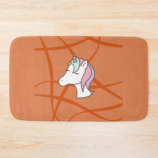 Item preview, Cute Unicorn- Orange Edition designed and sold by Megan-Alice.
