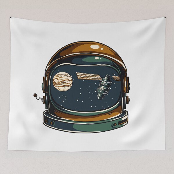 Item preview, Retro Space Helmet designed and sold by Printity.