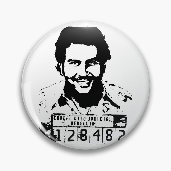 Item preview, Pablo Escobar Mugshot designed and sold by RiMKO.