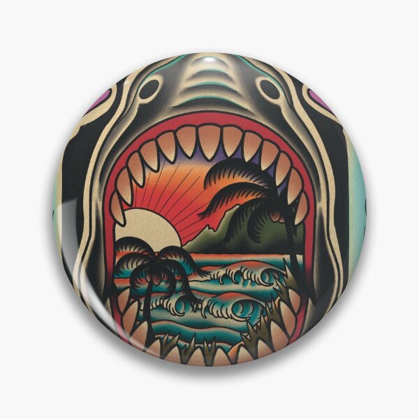 Item preview, Live Aloha Shark (No Stars and Dots)  designed and sold by Aloha-Life-808.