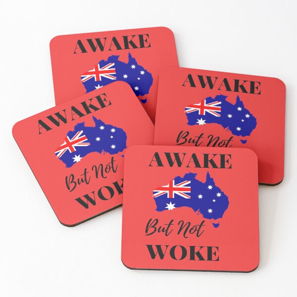 Item preview, Australia Awake But Not Woke, Anti Woke Culture, Awake Not Woke  designed and sold by elvisg03.