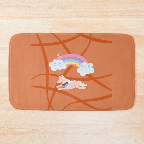 Item preview, Rainbow Unicorn- Orange Edition designed and sold by Megan-Alice.