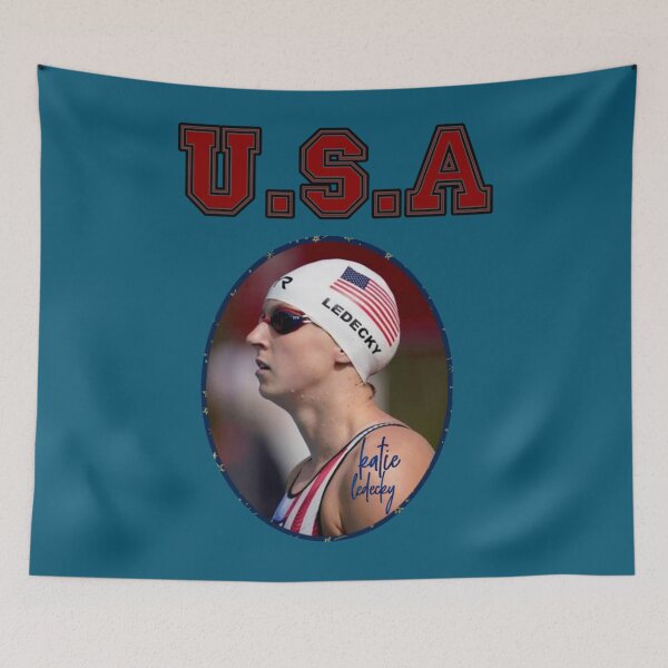 Item preview, Katie Ledecky Essential designed and sold by ShowsomeloveCo.