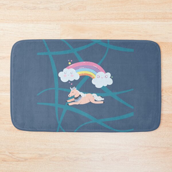 Item preview, Rainbow Unicorn- Blue Edition designed and sold by Megan-Alice.