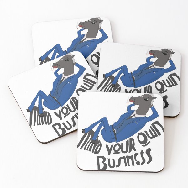Item preview, Mind Your Own Business horse designed and sold by CartoonThings.