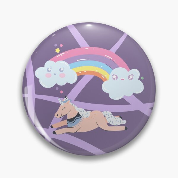 Item preview, Rainbow Unicorn- Purple Edition designed and sold by Megan-Alice.