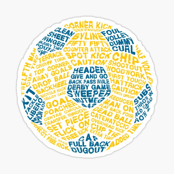 Soccer Wordle Gifts & Merchandise for Sale