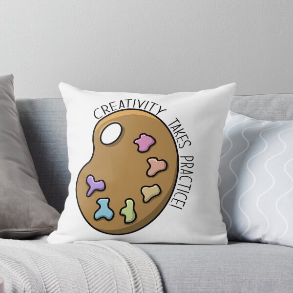 Item preview, Creativity takes practice designed and sold by For Art Sake.