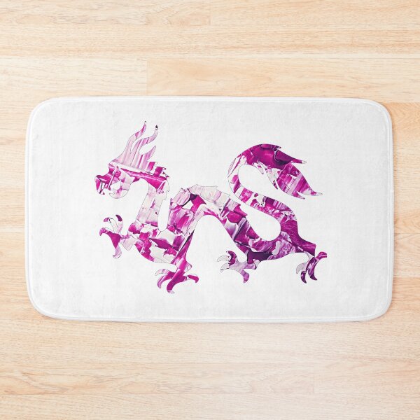 Item preview, Pink Abstract Painting Dragon designed and sold by RedSparkles Designs.