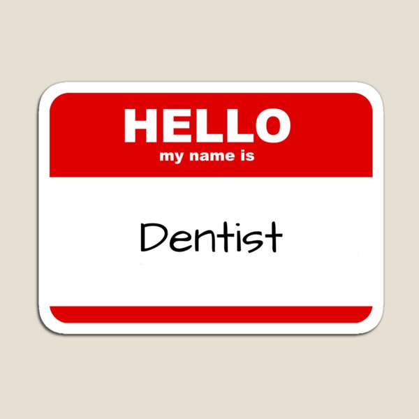 Item preview, Hola mi nombre es dentista designed and sold by not4fantasy.