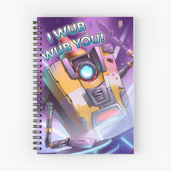 Item preview, I Wub Wub You! - DJ Claptrap Valentine's Day Card designed and sold by CharleyFox.