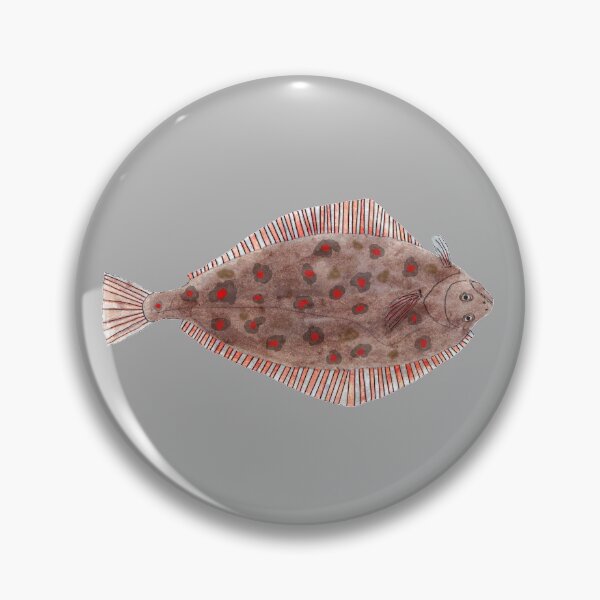 Item preview, San Juan's Halibut designed and sold by fishfolkart.