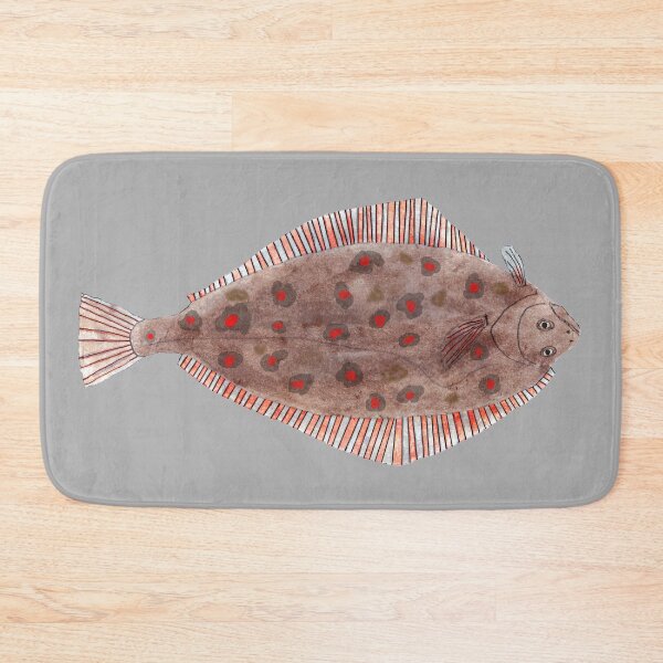 Item preview, San Juan's Halibut designed and sold by fishfolkart.