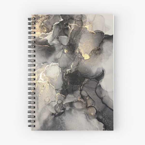 Item preview, Black, gray and white smoke marble print designed and sold by HadeeeeL.