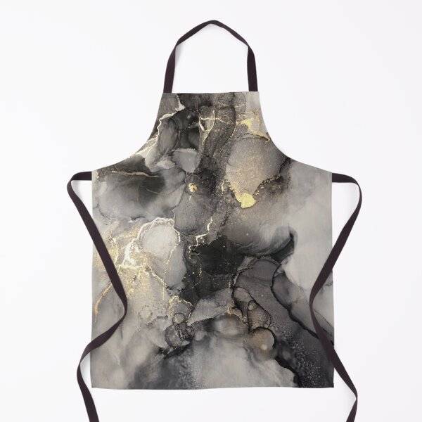 Item preview, Black, gray and white smoke marble print designed and sold by HadeeeeL.