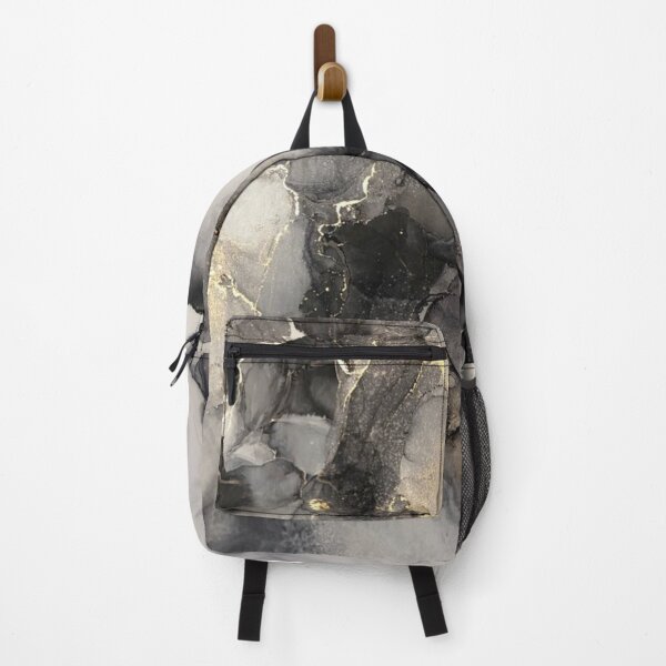 Item preview, Black, gray and white smoke marble print designed and sold by HadeeeeL.