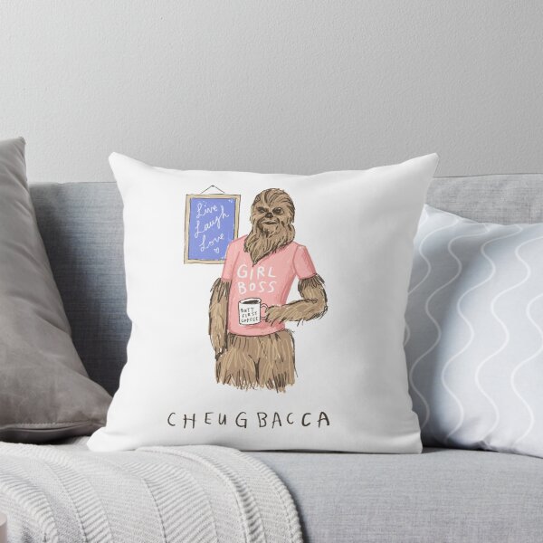 Aperçu de l'œuvre Cheugbacca - Cheugy Wookie Illustration créée et vendue par Heather Buchanan.