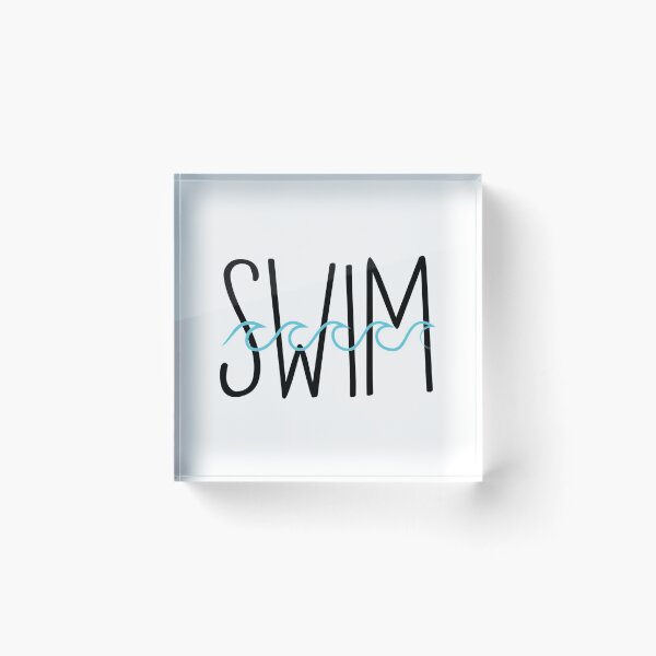 Item preview, Swim (Waves) designed and sold by ShowsomeloveCo.