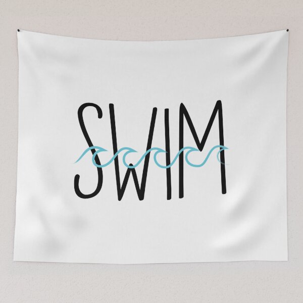 Item preview, Swim (Waves) designed and sold by ShowsomeloveCo.