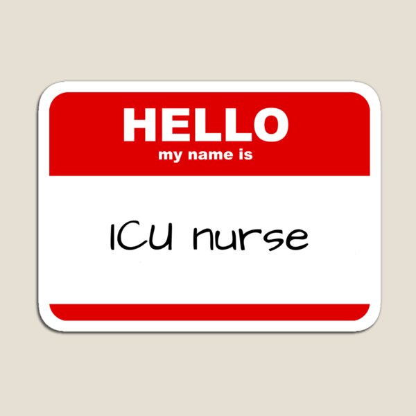 Item preview, hola mi nombre es enfermera de la UCI designed and sold by not4fantasy.