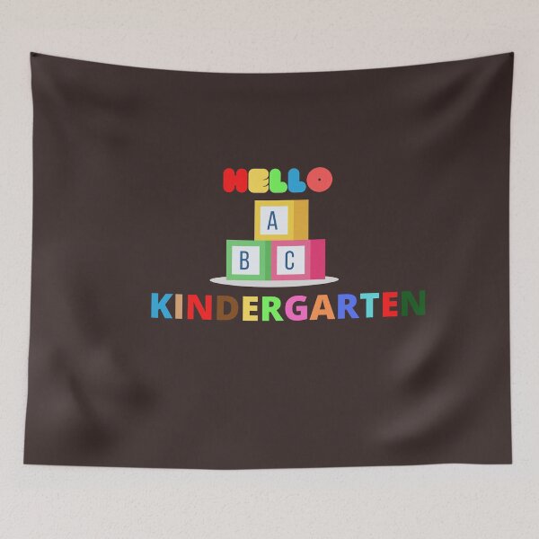 Aperçu de l'œuvre HELLO KINDERGARTEN créée et vendue par boudraa123.