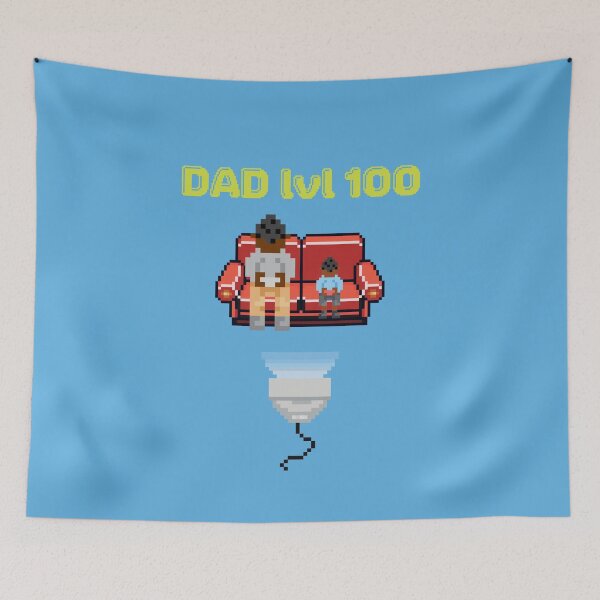 Item preview, Gamer Dad Level 100 (version 1) designed and sold by TCompton4.