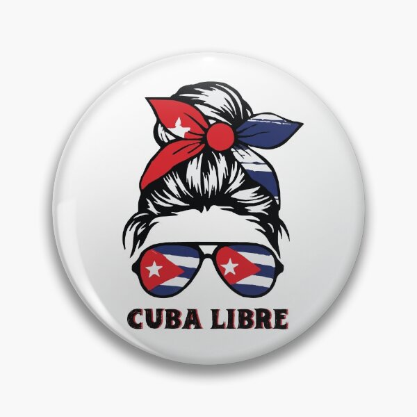 Item preview, Freedom for Cuba - Cuba Libre Messy Bun Bandera designed and sold by Josephines-ZA.