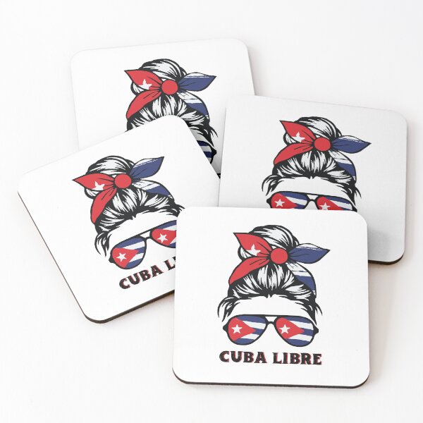 Item preview, Freedom for Cuba - Cuba Libre Messy Bun Bandera designed and sold by Josephines-ZA.