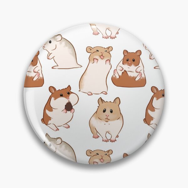 Item preview, cute hamster pattern designed and sold by EllenorMererid.
