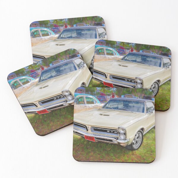 Artikelvorschau, Gelber Pontiac GTO von 1966 entworfen und verkauft von RichFrancoCars.