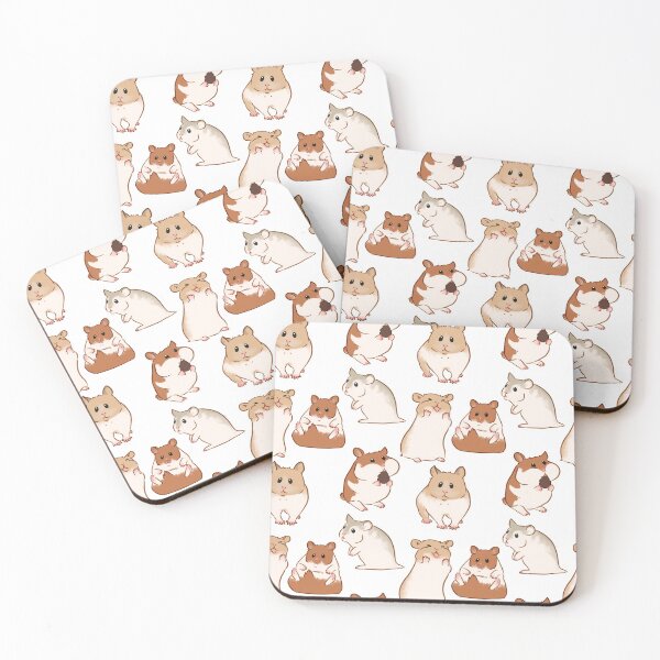 Item preview, cute hamster pattern designed and sold by EllenorMererid.