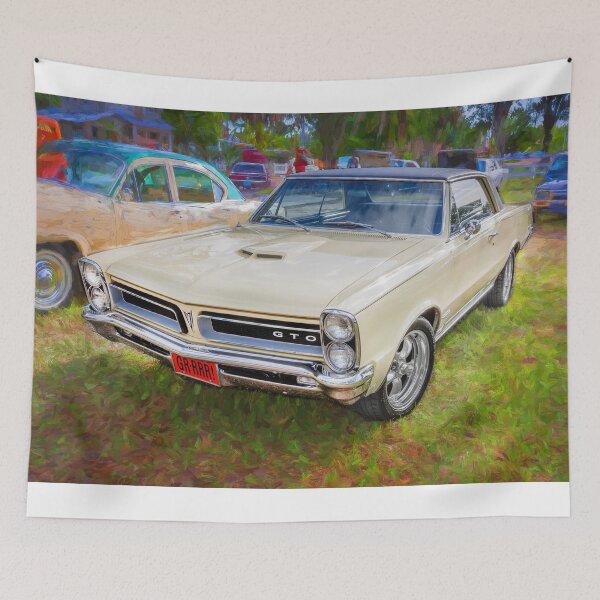 Artikelvorschau, Gelber Pontiac GTO von 1966 entworfen und verkauft von RichFrancoCars.