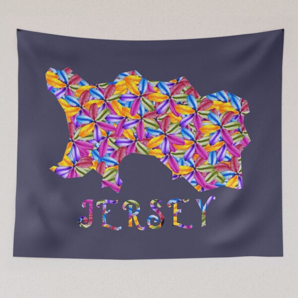 Item preview, The flowery isle of Jersey / ile de jersey designed and sold by articlave.