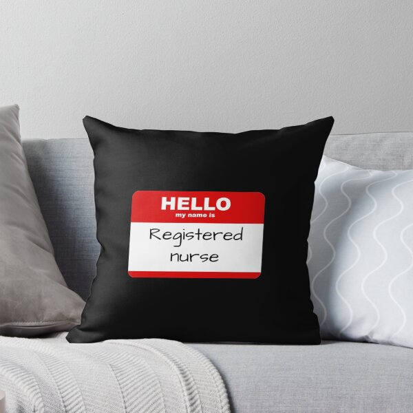 Item preview, Hello my name is registered nurse designed and sold by not4fantasy.