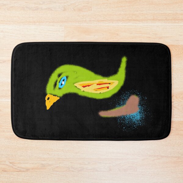 Item preview, Cute Bird Green Doodle Bird Watercolor -   WILDLIFE  designed and sold by matrixvip.