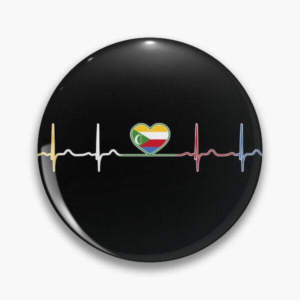 Item preview, Heartbeat Comoros designed and sold by Heartbeatsalad.
