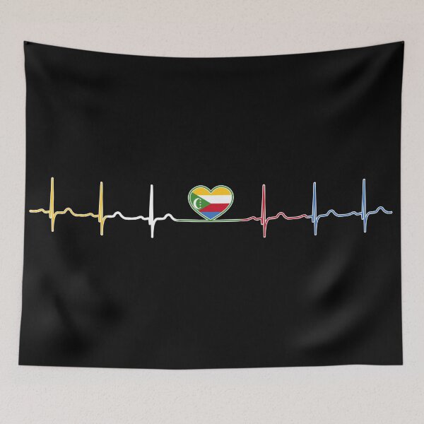 Item preview, Heartbeat Comoros designed and sold by Heartbeatsalad.