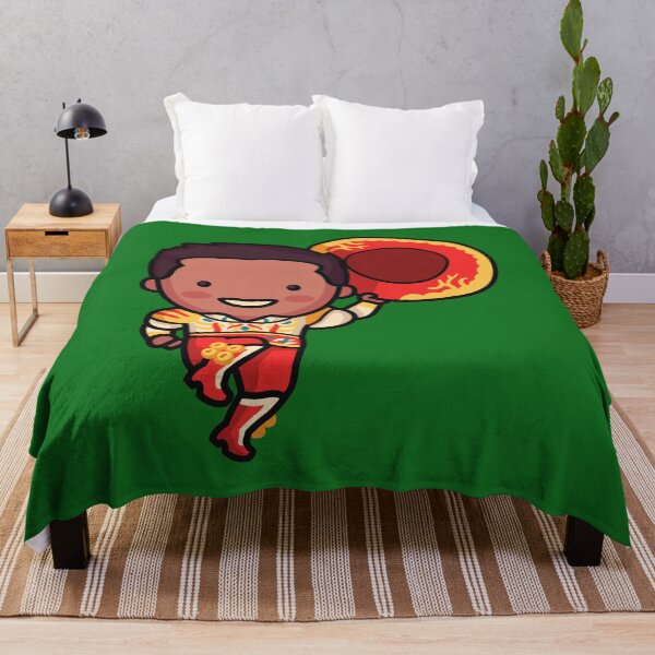 Item preview, Cute Bolivian Dancer in Traditional Clothing Cartoon designed and sold by SLAG-Creative.