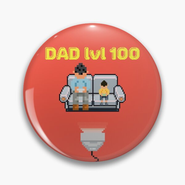 Item preview, Gamer Dad Level 100 (version 2) designed and sold by TCompton4.