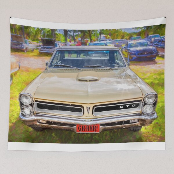 Artikelvorschau, Gelber Pontiac GTO von 1966 entworfen und verkauft von RichFrancoCars.