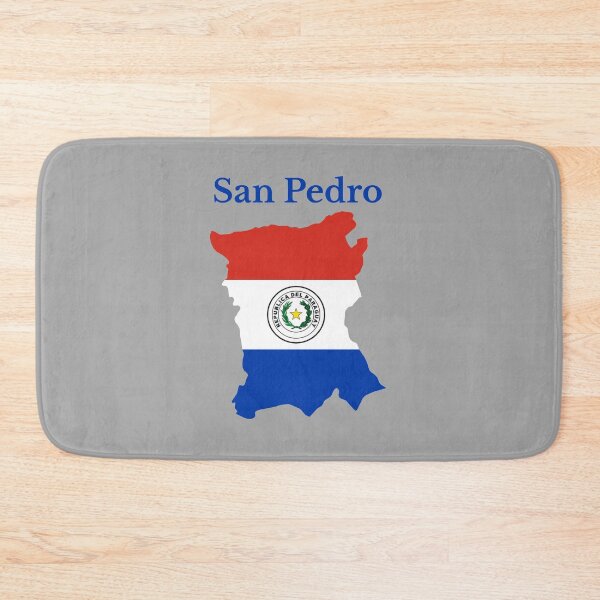 Artikelvorschau, San Pedro Departement Kartendesign, Paraguay entworfen und verkauft von marosharaf.