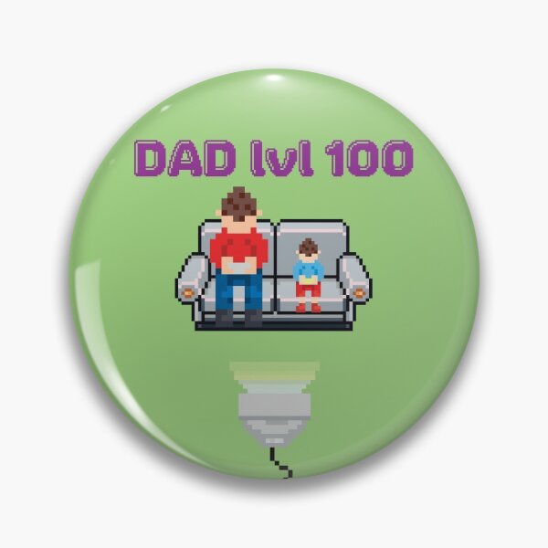 Item preview, Gamer Dad Level 100 (version 3) designed and sold by TCompton4.