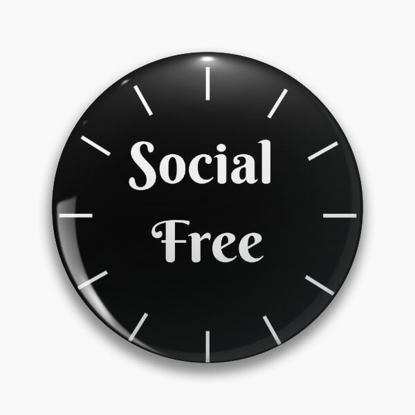 Item preview, Social Free Anti-Social Design Text-Based designed and sold by yourcherryguy.