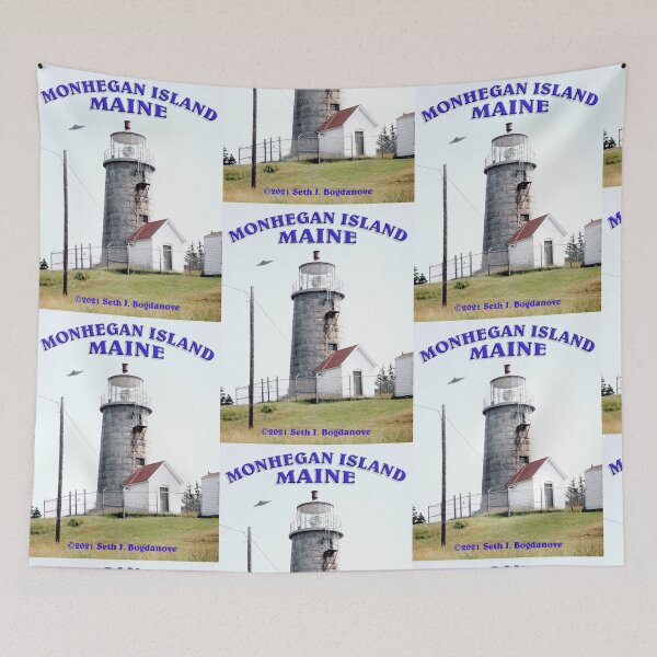 Item preview, Monhegan Lighthouse designed and sold by Bogframe.